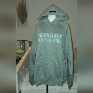 Fear of God Essentials Sage Hoodie